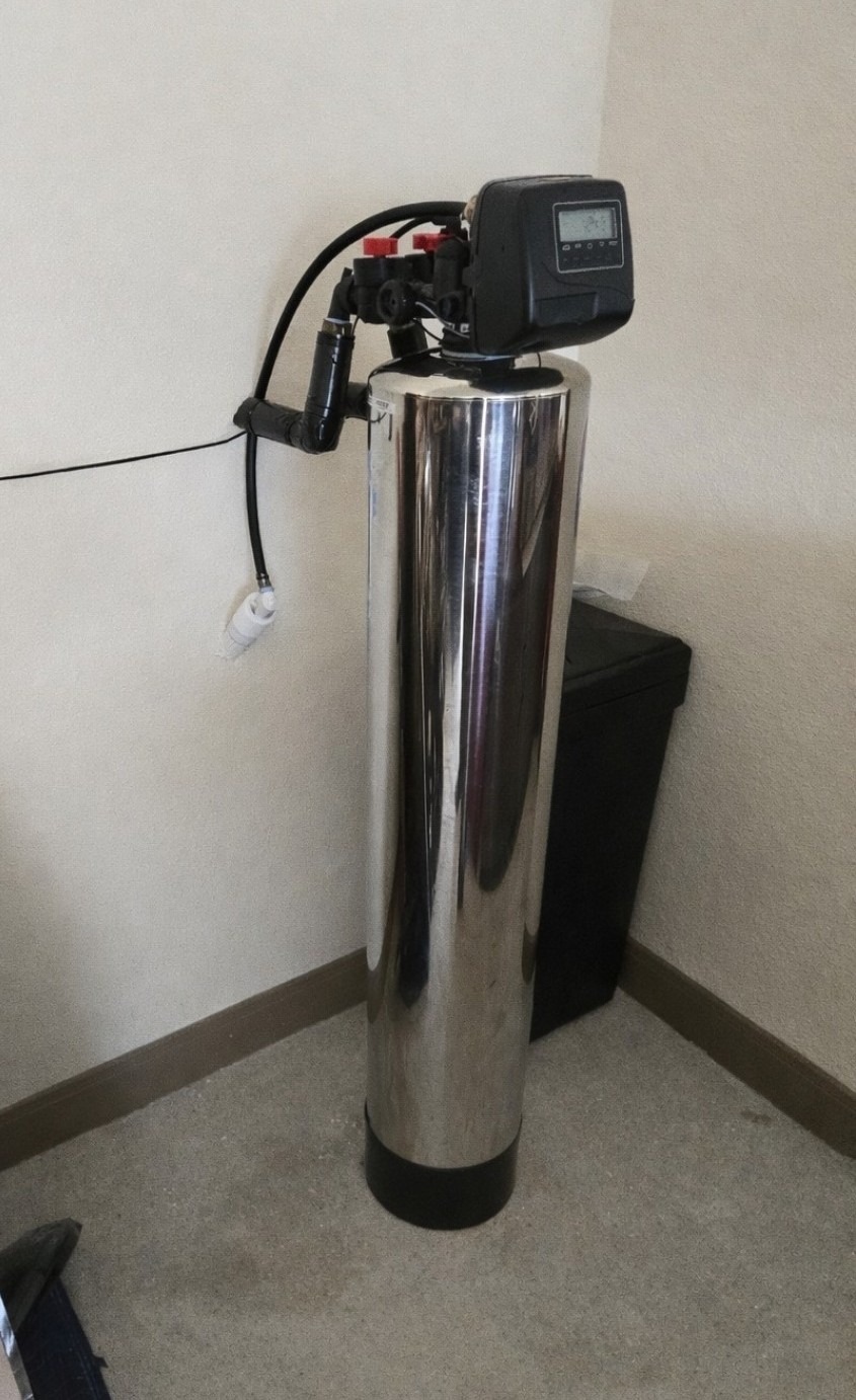 Wilflow water softener installation 1