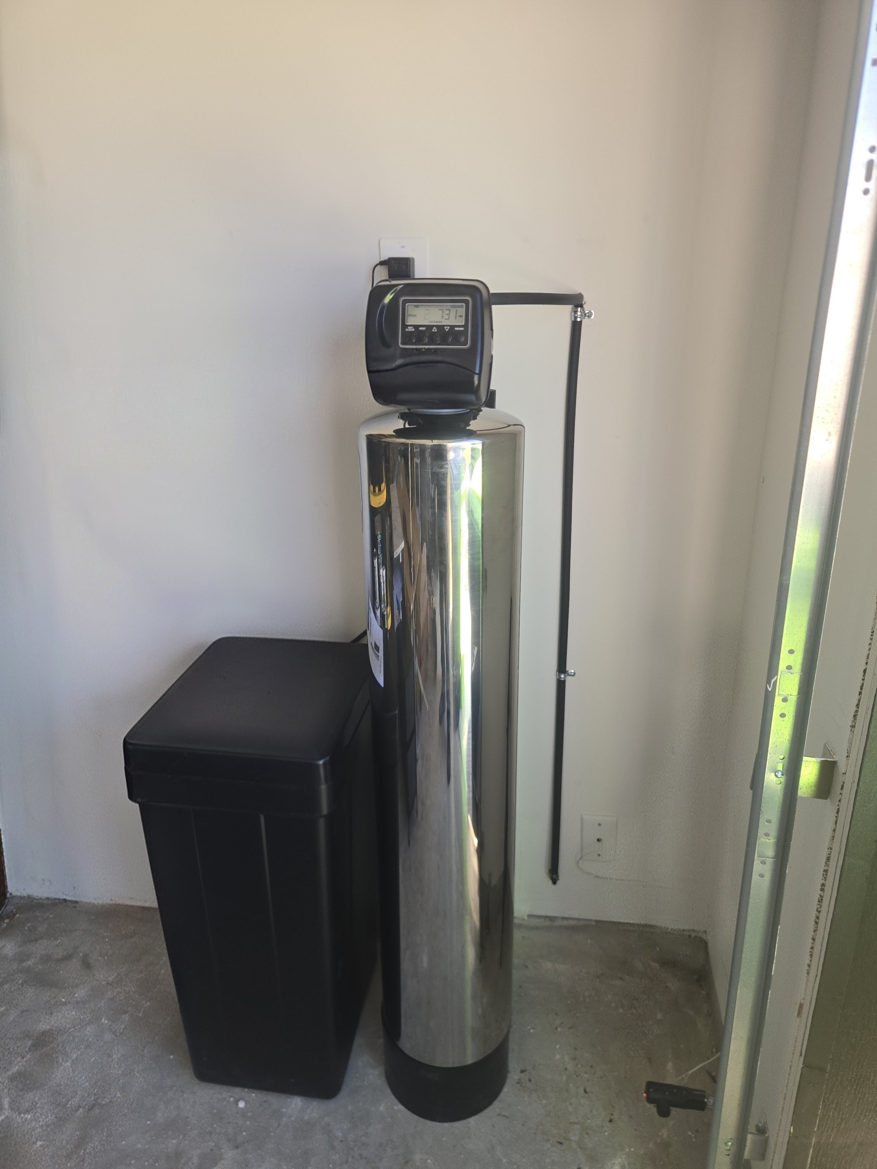 Wilflow water softener installation 2